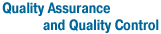 Quality Assurance and Quality Control